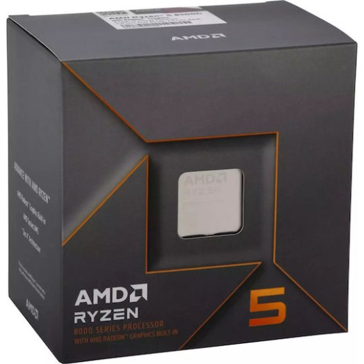 AMD Ryzen 5 8500G 3.5GHz Επεξεργαστής 6 Πυρήνων για Socket AM5 σε Κουτί με Ψύκτρα