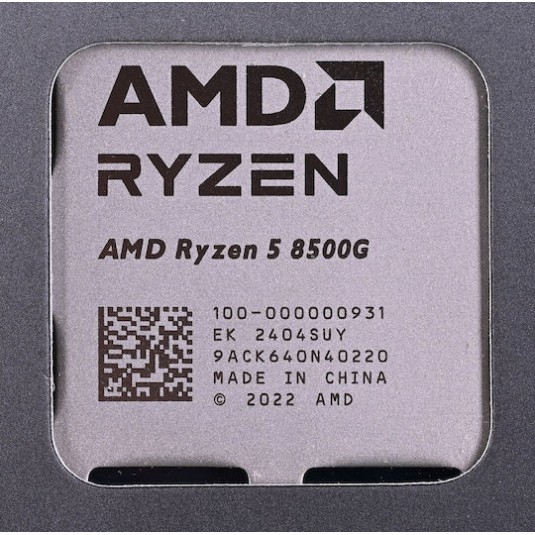 AMD Ryzen 5 8500G 3.5GHz Επεξεργαστής 6 Πυρήνων για Socket AM5 σε Κουτί με Ψύκτρα