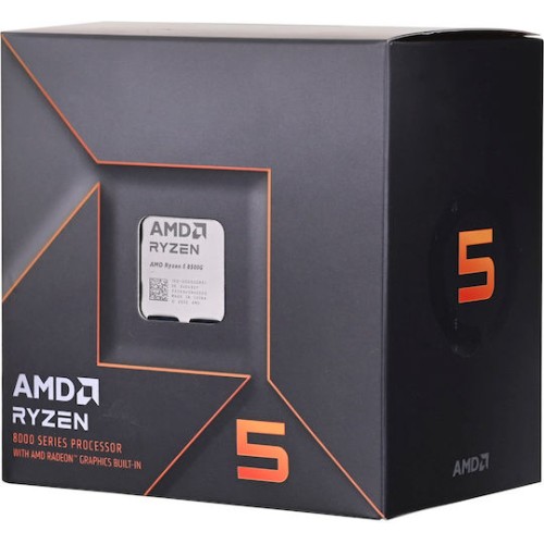 AMD Ryzen 5 8500G 3.5GHz Επεξεργαστής 6 Πυρήνων για Socket AM5 σε Κουτί με Ψύκτρα