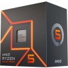 AMD Ryzen 5 7400 4.3GHz Επεξεργαστής 6 Πυρήνων για Socket AM5 σε Κουτί με Ψύκτρα