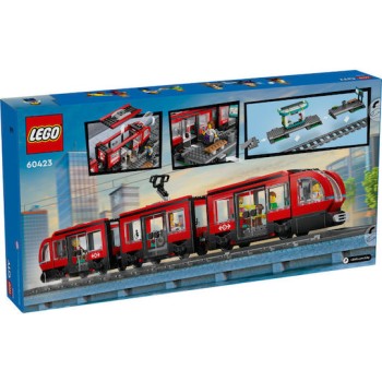 Lego City Downtown Streetcar and Station για 7+ Ετών 811τμχ