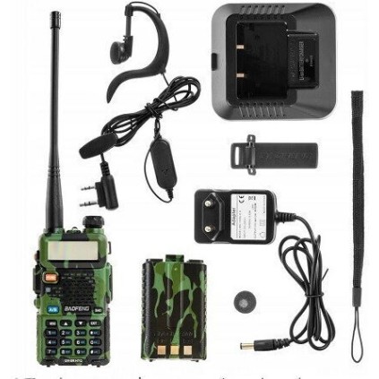 Baofeng UV-5R Ασύρματος Πομποδέκτης UHF/VHF 5W