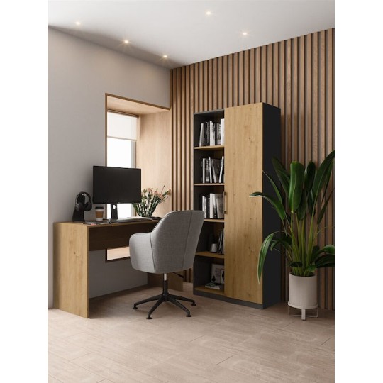 Malwa Rd/80 Anthracite Artisan Shelf