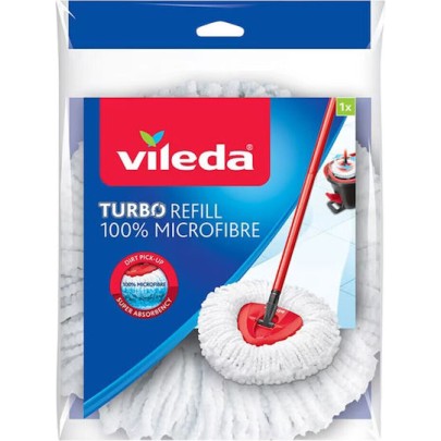 Vileda Easy Wring & Clean Turbo Ανταλλακτικό Σφουγγαρίστρας με Μικροίνες 152624