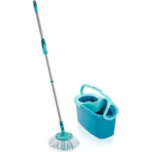 Leifheit Σετ Κουβάς με Σφουγγαρίστρα Clean Twist Mop Ergo Τιρκουάζ 52102