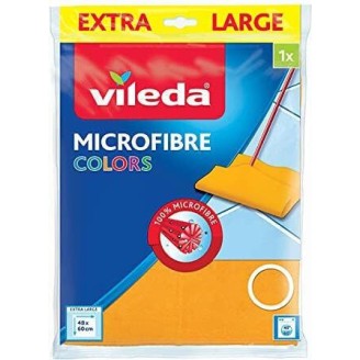 Vileda Microfibre Σπογγοπετσέτα Γενικής Χρήσης Μπλε 48x60εκ.