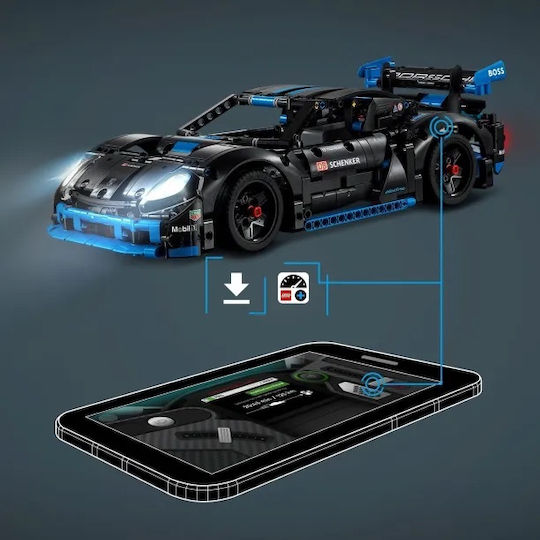 Lego Technic Porsche GT4 e-Performance Race Car για 8+ Ετών 834τμχ