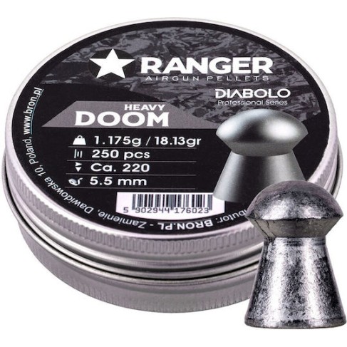 5,5 Mm Ranger Diabolo Professional Doom Shotgun 250 Pcs Rag