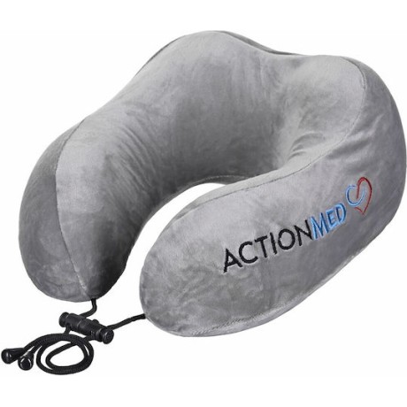 ActionMed Μαξιλαράκι Ταξιδίου Γκρι