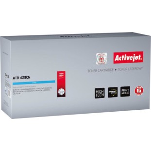 Active Jet Συμβατό Toner για Laser Εκτυπωτή Brother TN-423C 4000 Σελίδων Κυανό