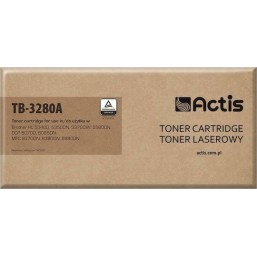 Actis Συμβατό Toner για Laser Εκτυπωτή Brother TN-3280 8000 Σελίδων Μαύρο