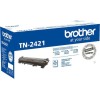 Brother TN-2421 Γνήσιο Toner Laser Εκτυπωτή Μαύρο High Yield 3000 Σελίδων TN-2421