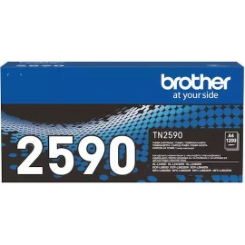 Brother TN-2590 Γνήσιο Toner Laser Εκτυπωτή Μαύρο 1200 Σελίδων TN-2590