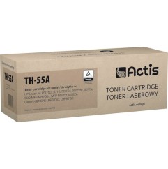 Actis Συμβατό Toner για Laser Εκτυπωτή HP 55A CE255A 6000 Σελίδων Μαύρο