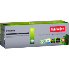 Active Jet Bio Συμβατό Toner για Laser Εκτυπωτή HP 36A CB436A 2000 Σελίδων Μαύρο