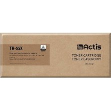 Actis Συμβατό Toner για Laser Εκτυπωτή HP 55X CE255X 12500 Σελίδων Μαύρο