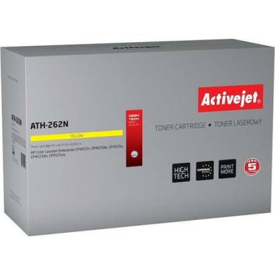 Active Jet Συμβατό Toner για Laser Εκτυπωτή HP 648A CE262A 11000 Σελίδων Κίτρινο