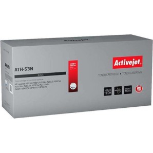 Active Jet Συμβατό Toner για Laser Εκτυπωτή HP 53A Q7553A 3500 Σελίδων Μαύρο