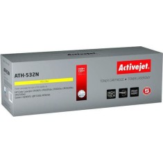 Active Jet Συμβατό Toner για Laser Εκτυπωτή Canon CRG-718 3200 Σελίδων Κίτρινο