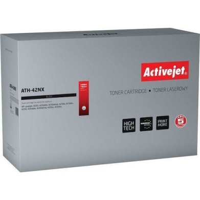 Active Jet Συμβατό Toner για Laser Εκτυπωτή HP 42X Q5942X 20000 Σελίδων Μαύρο