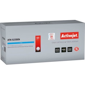 Active Jet Συμβατό Toner για Laser Εκτυπωτή Kyocera TK-5220C 1200 Σελίδων Κυανό
