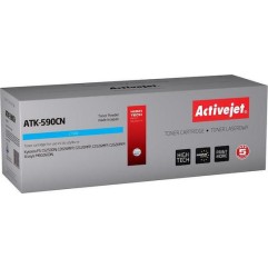 Active Jet Συμβατό Toner για Laser Εκτυπωτή Kyocera TK-590C 5000 Σελίδων Κυανό