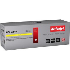 Active Jet Συμβατό Toner για Laser Εκτυπωτή Kyocera TK-590Y 5000 Σελίδων Κίτρινο