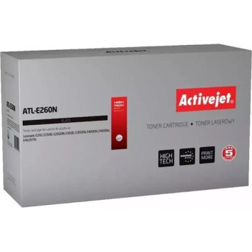 Active Jet Συμβατό Toner για Laser Εκτυπωτή Lexmark E260A11E 3500 Σελίδων Μαύρο