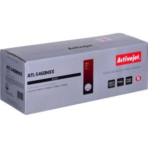 Active Jet Συμβατό Toner για Laser Εκτυπωτή Lexmark C546U1KG 8000 Σελίδων Μαύρο