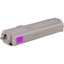 Active Jet Συμβατό Toner για Laser Εκτυπωτή OKI 46490606 6000 Σελίδων Ματζέντα