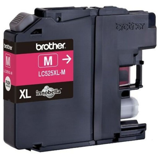 Brother LC-525XL Γνήσιο Μελάνι Εκτυπωτή InkJet Ματζέντα (LC-525XLM)