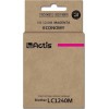 Actis Συμβατό Μελάνι Εκτυπωτή InkJet Brother LC1240M 19ml Ματζέντα 1τμχ