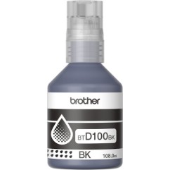 Brother BTD100BK Γνήσιο Μελάνι Εκτυπωτή InkJet Μαύρο (BT-D100BK)