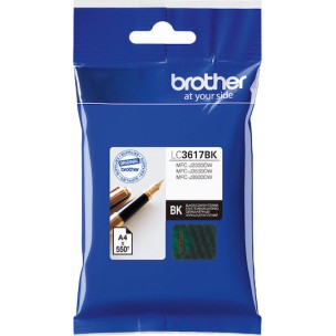 Brother LC3617 Γνήσιο Μελάνι Εκτυπωτή InkJet Μαύρο (LC-3617BK)