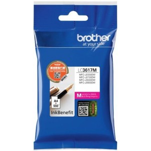 Brother LC3617 Γνήσιο Μελάνι Εκτυπωτή InkJet Ματζέντα (LC-3617M)