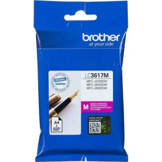 Brother LC3617 Γνήσιο Μελάνι Εκτυπωτή InkJet Ματζέντα (LC-3617M)