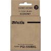 Actis Συμβατό Μελάνι Εκτυπωτή InkJet Canon PGI-550BK 23ml Μαύρο 1τμχ