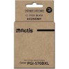 Actis Συμβατό Μελάνι Εκτυπωτή InkJet Canon PGI-570BXL 22ml Μαύρο 1τμχ