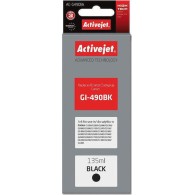 Active Jet Συμβατό Μελάνι Εκτυπωτή InkJet Canon GI-490BK 135ml Μαύρο 1τμχ