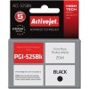 Active Jet Συμβατό Μελάνι Εκτυπωτή InkJet Canon PGI-525BK 20ml Μαύρο 1τμχ