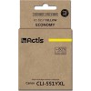 Actis Συμβατό Μελάνι Εκτυπωτή InkJet Canon CLI-551YXL 12ml Κίτρινο 1τμχ