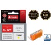 Active Jet Συμβατό Μελάνι Εκτυπωτή InkJet Canon CLI-521Y 10ml Κίτρινο 1τμχ