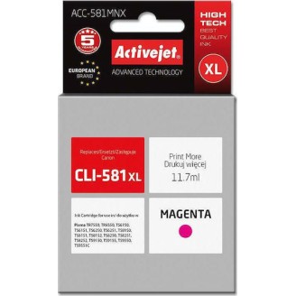 Active Jet Συμβατό Μελάνι Εκτυπωτή InkJet Canon CLI-581XL 11.7ml Ματζέντα 1τμχ