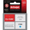 Active Jet Συμβατό Μελάνι Εκτυπωτή InkJet Canon CLI-526C 10ml Κυανό 1τμχ