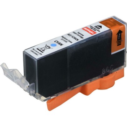 Active Jet Συμβατό Μελάνι Εκτυπωτή InkJet Canon CLI-526C 10ml Κυανό 1τμχ