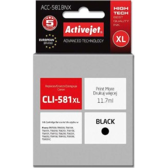 Active Jet Συμβατό Μελάνι Εκτυπωτή InkJet Canon CLI-581XL 11.7ml Μαύρο 1τμχ