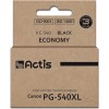 Actis Συμβατό Μελάνι Εκτυπωτή InkJet Canon PG-540XL 22ml Μαύρο 1τμχ
