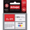 Active Jet Συμβατό Μελάνι Εκτυπωτή InkJet Canon CL-511 12ml Πολλαπλό (Color) 1τμχ