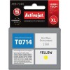 Active Jet Συμβατό Μελάνι Εκτυπωτή InkJet Epson T0714 15ml Κίτρινο 1τμχ