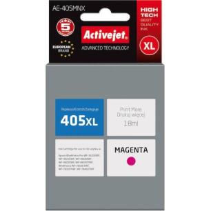 Active Jet Συμβατό Μελάνι Εκτυπωτή InkJet Epson 405XL 1100 Σελίδων 18ml Ματζέντα 1τμχ